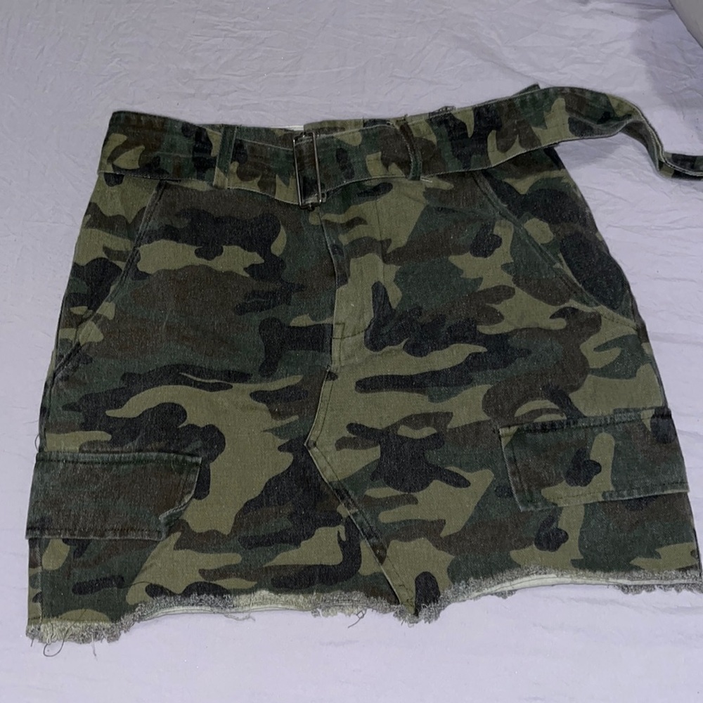 Cargo Mini Skirt
